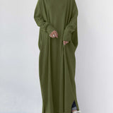 Eudora | κομψό καζουάλ φόρεμα με v λαιμόκοψη