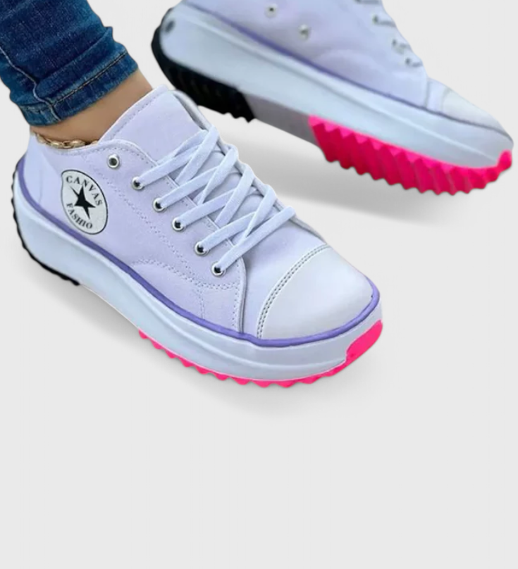 Taya Chunky Αθλητικά Παπούτσια από Καμβά