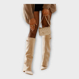 Ψηλές Μπότες με Κομψό Σχεδιασμό