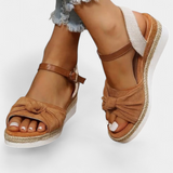 Loura Σανδάλια με Φιόγκο και Casual Πλατφόρμα