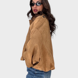 Vita | Σουέντ bomber τζάκετ