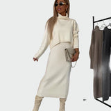 Σετ Φόρεμα και Ζιβάγκο Πουλόβερ