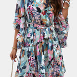 Φόρεμα Besa Μίνι Λουλουδάτο με Στάμπα