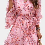 Φόρεμα Besa Μίνι Λουλουδάτο με Στάμπα