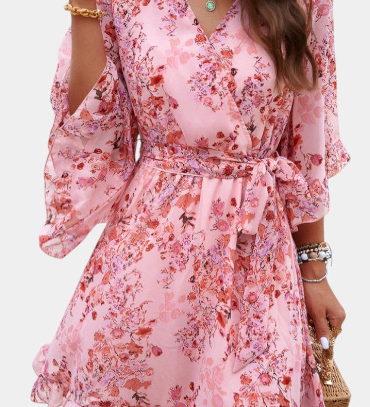 Φόρεμα Besa Μίνι Λουλουδάτο με Στάμπα