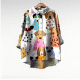 Ειρήνη - Καλλιτεχνική γυναικεία μπλούζα με μακρύ μανίκι