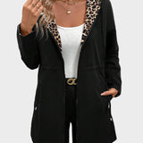 Dionissia | Αναστρέψιμο Μπουφάν με Καπέλο και Λεοπάρ Πατρόν