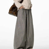 Kuro - Ριγέ Φαρδύ Παντελόνι (Striped Baggy Pants)