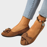 Fransiska -Αναπνέοντα Αντιολισθητικά Μοκασίνια με Παπιγιόν