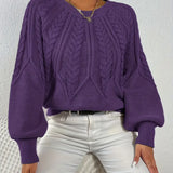 Özden - Κομψό Μακρυμάνικο Πουλόβερ (Elegant Long Sleeve Sweater)