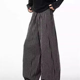 Kuro - Ριγέ Φαρδύ Παντελόνι (Striped Baggy Pants)