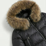 Savoy | Τζάκετ Puffer με Κουκούλα και Τεχνητή Γούνα (Faux Fur Hooded Puffer Jacket)