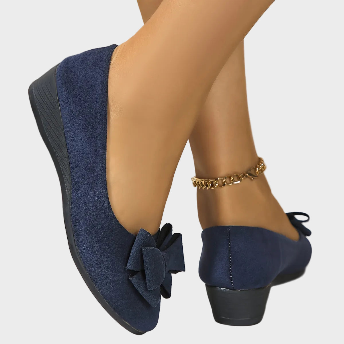 Fransiska -Αναπνέοντα Αντιολισθητικά Μοκασίνια με Παπιγιόν