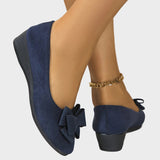 Fransiska -Αναπνέοντα Αντιολισθητικά Μοκασίνια με Παπιγιόν