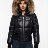 Savoy | Τζάκετ Puffer με Κουκούλα και Τεχνητή Γούνα (Faux Fur Hooded Puffer Jacket)