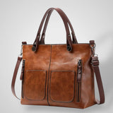 Άρια | Δερμάτινη Τσάντα Ώμου