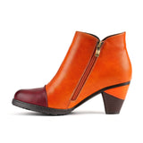 Μπρούκλιν - Ρετρό Μποέμ Λουλουδάτο Στυλ Μποτάκια (Retro Boho Floral Charm Ankle Boots)