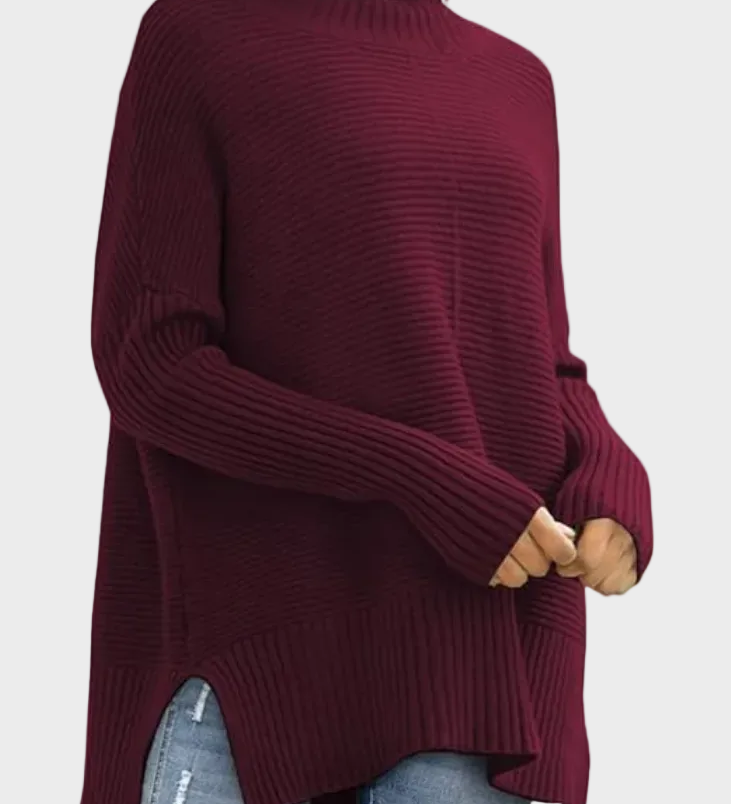 Άννα | Πουλόβερ με Υψηλό Λαιμό