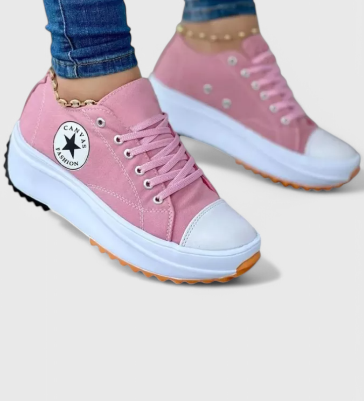 Taya Chunky Αθλητικά Παπούτσια από Καμβά