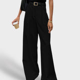 Ίρις | Solid Φαρδύ Μπατζάκι Παντελόνι