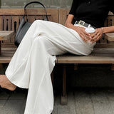 Ίρις | Solid Φαρδύ Μπατζάκι Παντελόνι