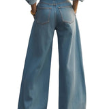 Rebecca - Vintage Φαρδύ Τζιν Παντελόνι (Vintage Wide-Leg Denim Trousers)