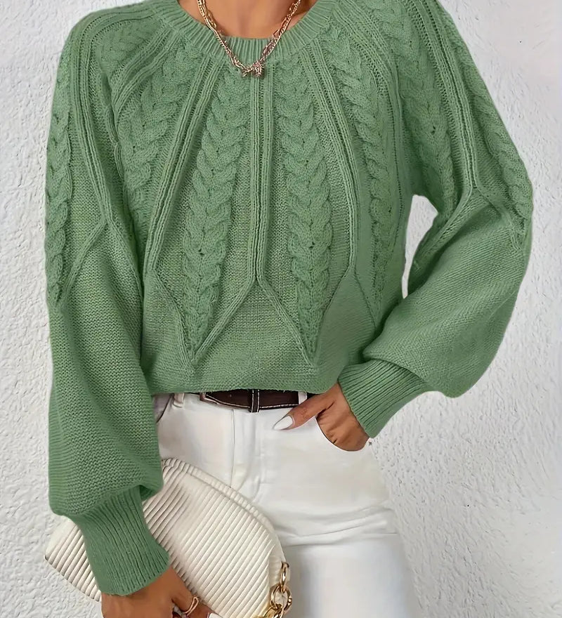 Özden - Κομψό Μακρυμάνικο Πουλόβερ (Elegant Long Sleeve Sweater)