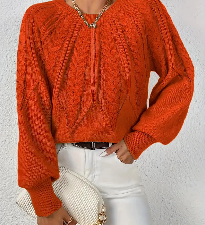 Özden - Κομψό Μακρυμάνικο Πουλόβερ (Elegant Long Sleeve Sweater)