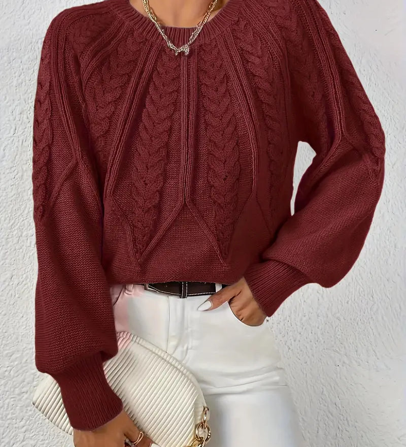 Özden - Κομψό Μακρυμάνικο Πουλόβερ (Elegant Long Sleeve Sweater)