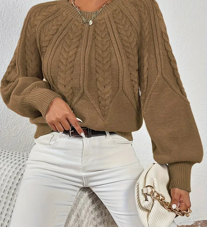 Özden - Κομψό Μακρυμάνικο Πουλόβερ (Elegant Long Sleeve Sweater)