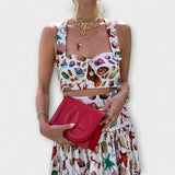 Heather - Κομψό σετ φούστας 2 τεμαχίων