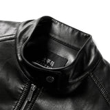 Iris | Κοντό τζάκετ τύπου μοτοσικλέτας από PU