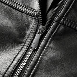 Iris | Κοντό τζάκετ τύπου μοτοσικλέτας από PU