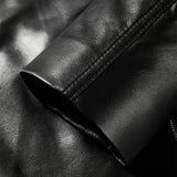 Iris | Κοντό τζάκετ τύπου μοτοσικλέτας από PU