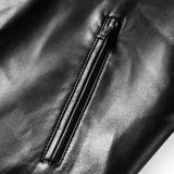 Iris | Κοντό τζάκετ τύπου μοτοσικλέτας από PU