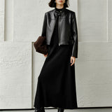 Iris | Κοντό τζάκετ τύπου μοτοσικλέτας από PU