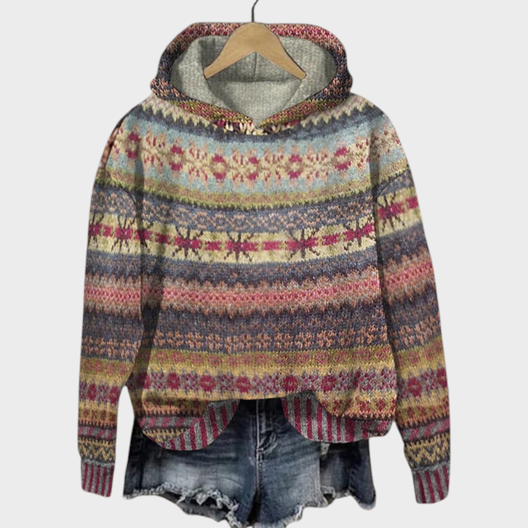 Esther | Άνετο Εθνοτικό Πουλόβερ