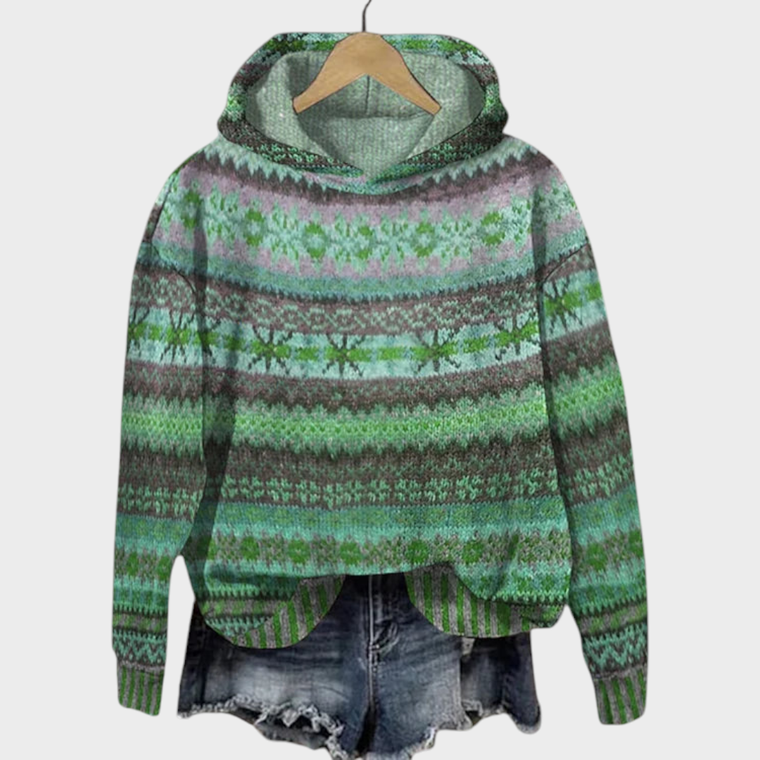 Esther | Άνετο Εθνοτικό Πουλόβερ