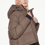 Beth - Κοντό ισοθερμικό πουπουλένιο μπουφάν Aurora (Aurora Cropped Thermal Down Puffer Jacket)