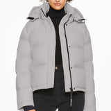 Beth - Κοντό ισοθερμικό πουπουλένιο μπουφάν Aurora (Aurora Cropped Thermal Down Puffer Jacket)