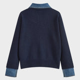 Tiffany | 2 σε 1 Πάνελ Πουλόβερ με Γιακά