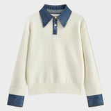 Tiffany | 2 σε 1 Πάνελ Πουλόβερ με Γιακά