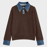 Tiffany | 2 σε 1 Πάνελ Πουλόβερ με Γιακά