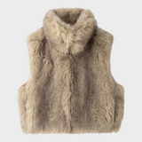 Wilhelmina | Γιλέκο από Συνθετική Γούνα χωρίς Ζώνη