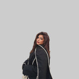 Cora Μεγάλο Μάλλινο Μπουφάν με Κασκόλ