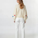 Erza | Χαρούμενες Καρδιές Πλεκτό Πουλόβερ