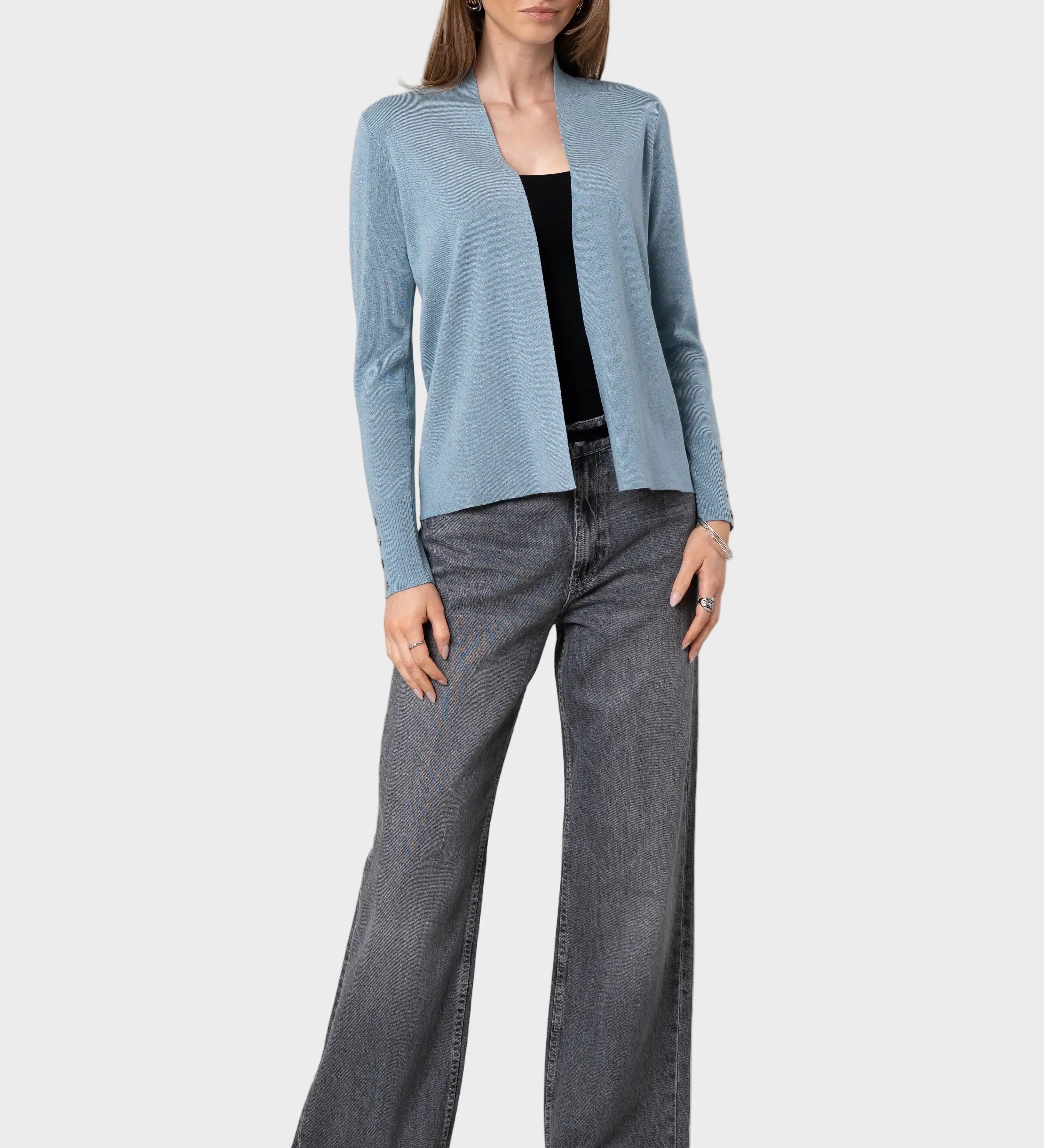 Lilo - Ελαφρύ ζακέτα με κουμπιά στις μανσέτες