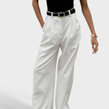 Ίρις | Solid Φαρδύ Μπατζάκι Παντελόνι