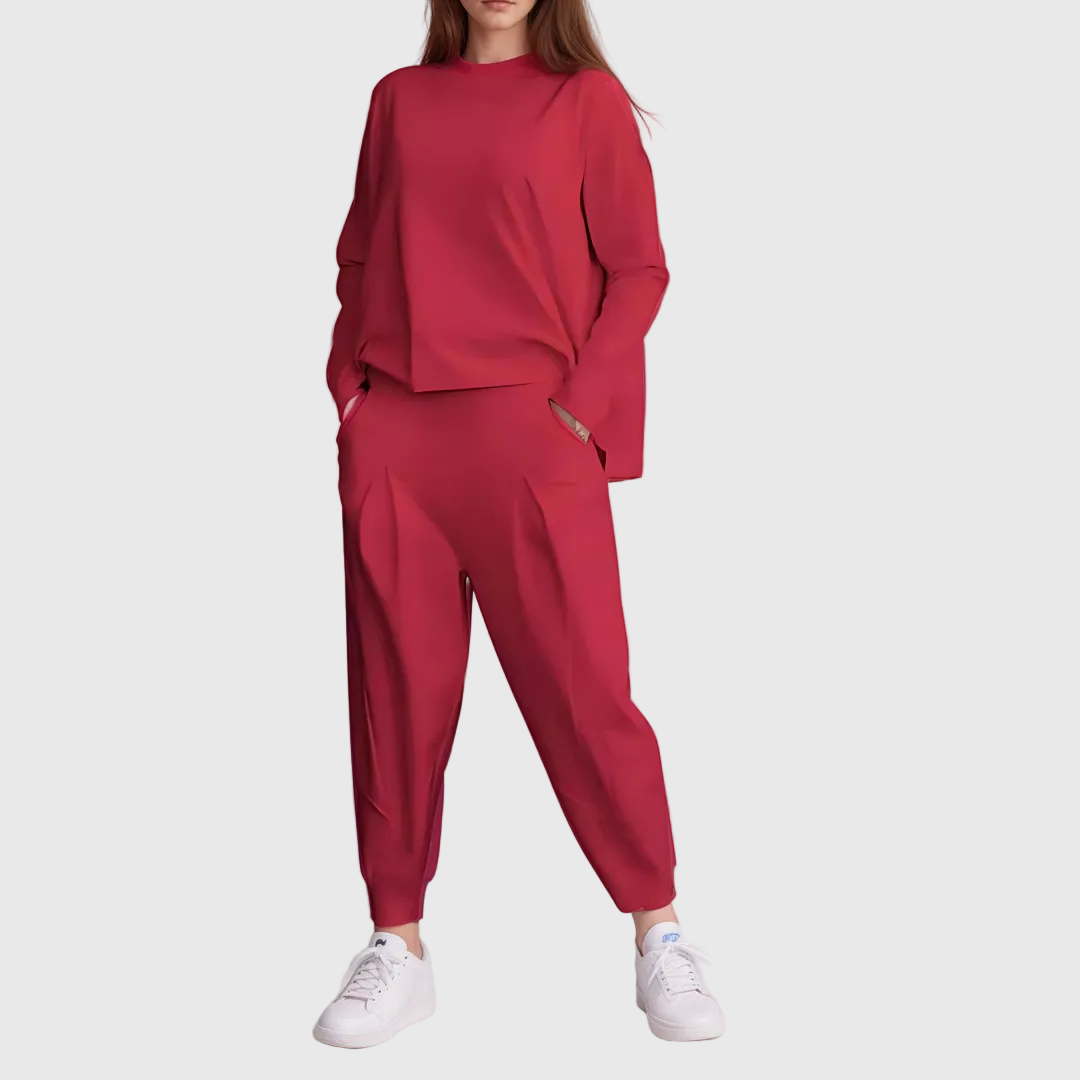 Βασιλική | Άνετο Σετ 2 Τεμαχίων από Βαμβάκι για Γυναίκες