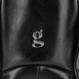 Demi | Τσάντα Hobo σε σχήμα ημισελήνου (μαύρη)